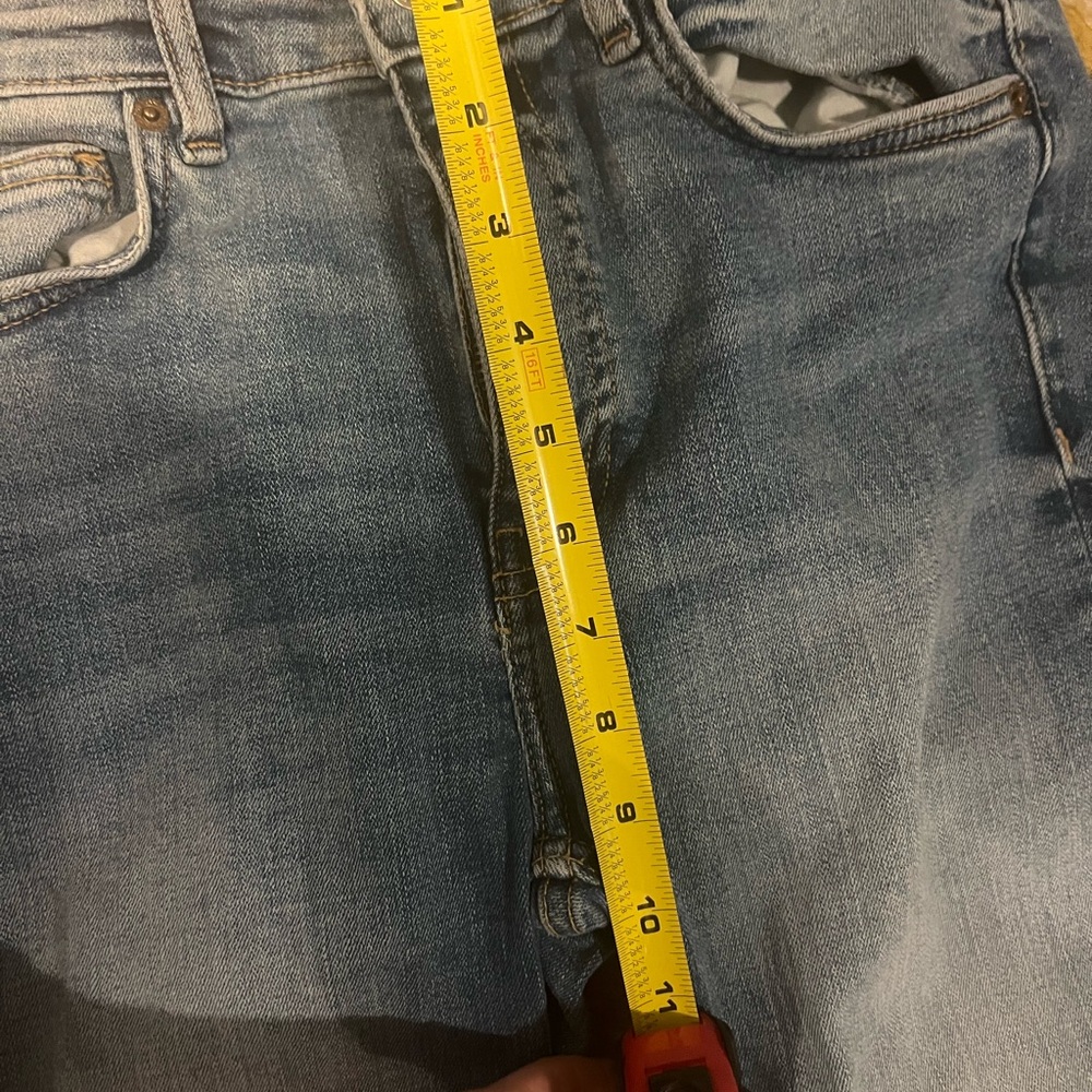 Zara Light Blue Flare Jeans - Picture 9 of 11